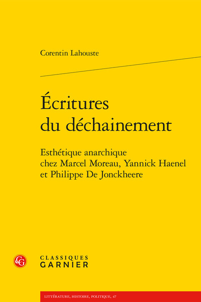Picture of Écritures du déchainement