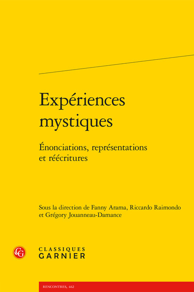 Image de Expériences mystiques