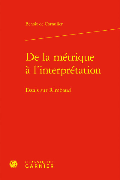 Picture of De la métrique à l'interprétation