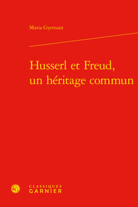 Picture of Husserl et Freud, un héritage commun
