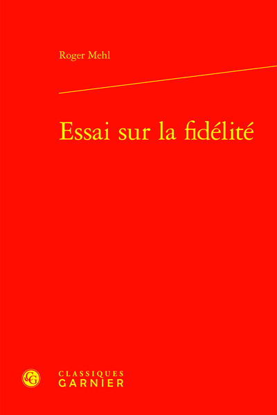 Image de Essai sur la fidélité
