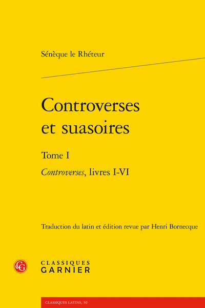 Image de Controverses et Suasoires