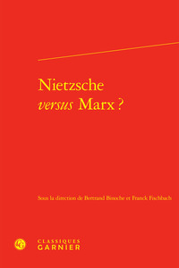 Picture of Nietzsche versus Marx ?