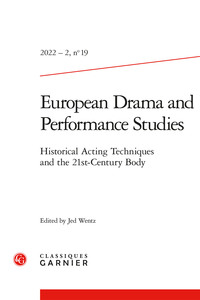Image de European Drama and Performance Studies