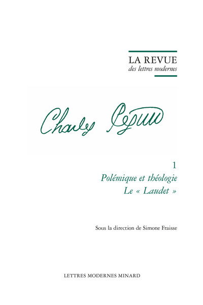 Picture of La Revue des lettres modernes