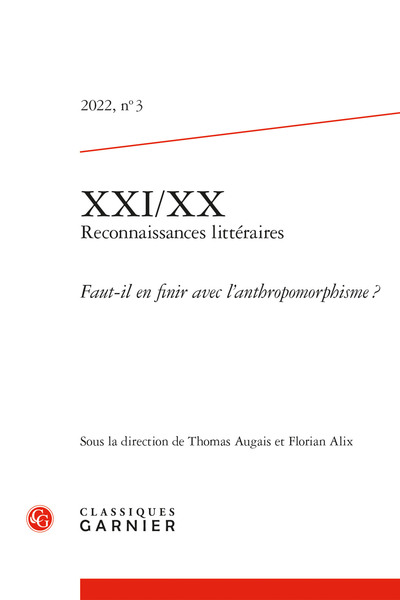 Picture of XXI/XX - Reconnaissances littéraires