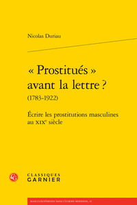 Picture of « Prostitués » avant la lettre ?
