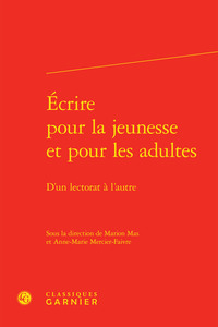 Image de Écrire pour la jeunesse et pour les adultes