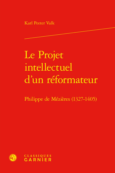 Image de Le Projet intellectuel d'un réformateur