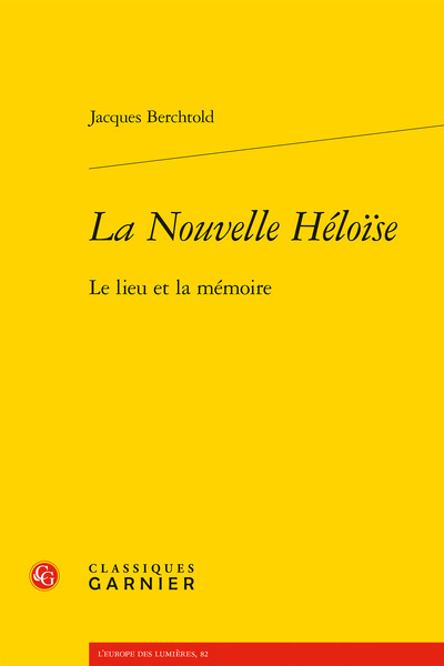 Picture of La Nouvelle Héloïse
