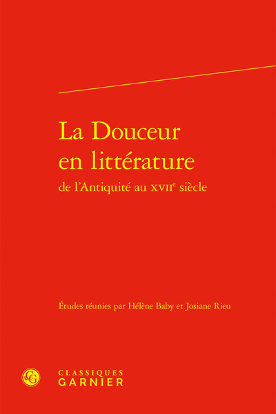 Image de La Douceur en littérature