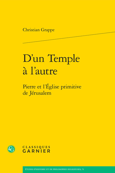Image de D'un Temple à l'autre