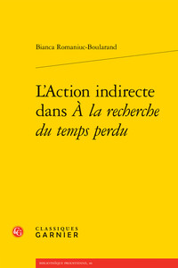 Picture of L'Action indirecte dans À la recherche du temps perdu