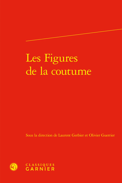 Picture of Les Figures de la coutume