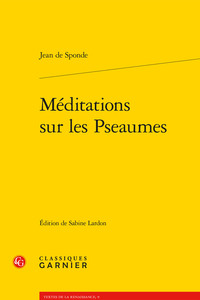 Picture of Méditations sur les Pseaumes