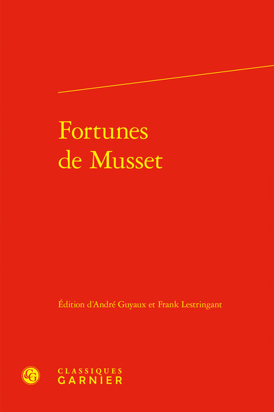 Picture of Fortunes de Musset