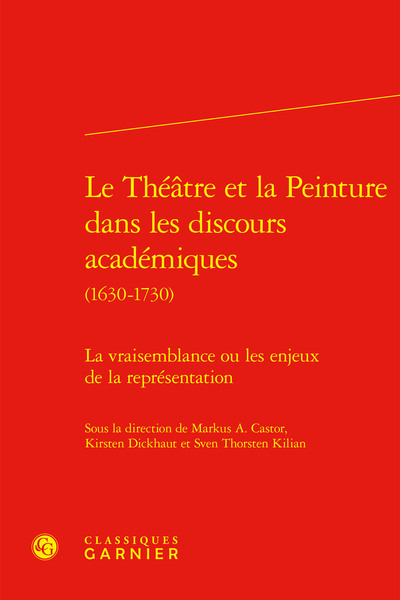 Picture of Le Théâtre et la Peinture dans les discours académiques