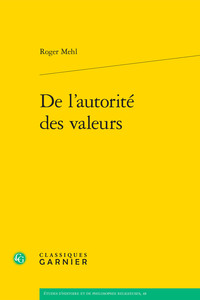 Image de De l'autorité des valeurs