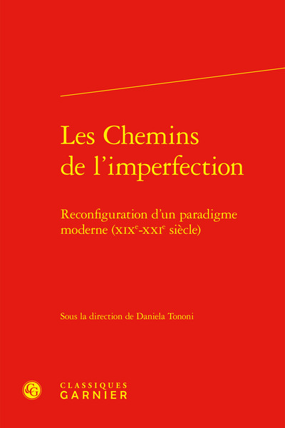 Picture of Les Chemins de l'imperfection