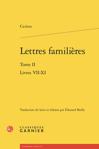 Picture of Lettres familières