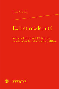 Picture of Exil et modernité
