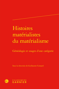 Picture of Histoires matérialistes du matérialisme