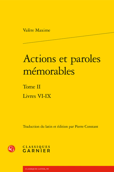Image de Actions et paroles mémorables
