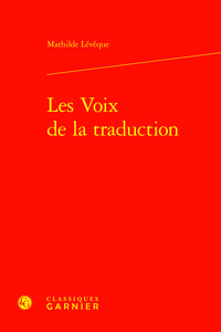 Image de Les Voix de la traduction