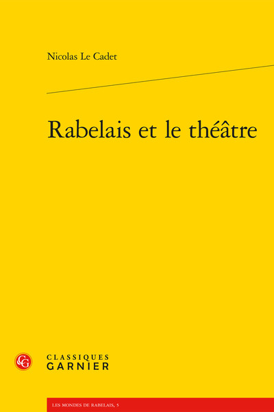Image de Rabelais et le théâtre