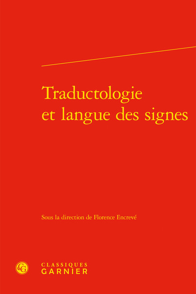 Image de Traductologie et langue des signes