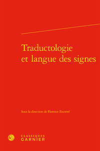 Image de Traductologie et langue des signes