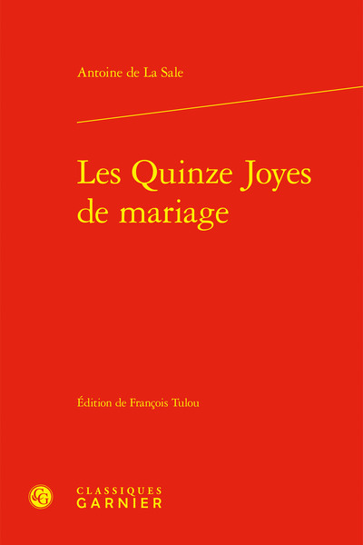 Picture of Les Quinze Joyes de mariage