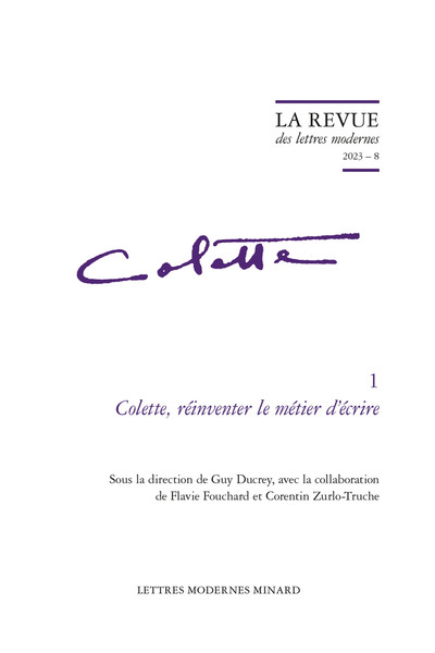 Picture of Colette, réinventer le métier d'écrire
