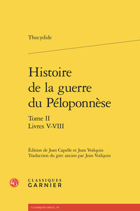 Image de Histoire de la guerre du Péloponnèse