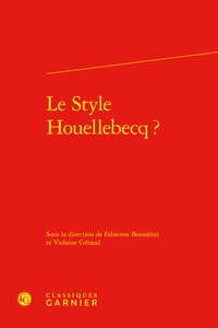 Picture of Le Style Houellebecq ?