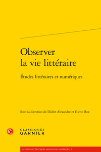 Picture of Observer la vie littéraire