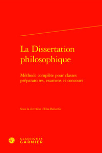 Picture of La Dissertation philosophique