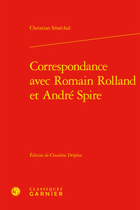 Image de Correspondance avec Romain Rolland et André Spire
