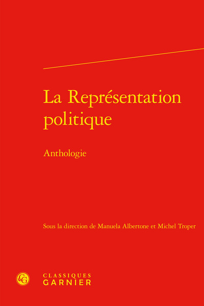 Image de La Représentation politique