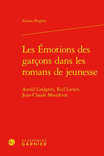 Picture of Les Émotions des garçons dans les romans de jeunesse