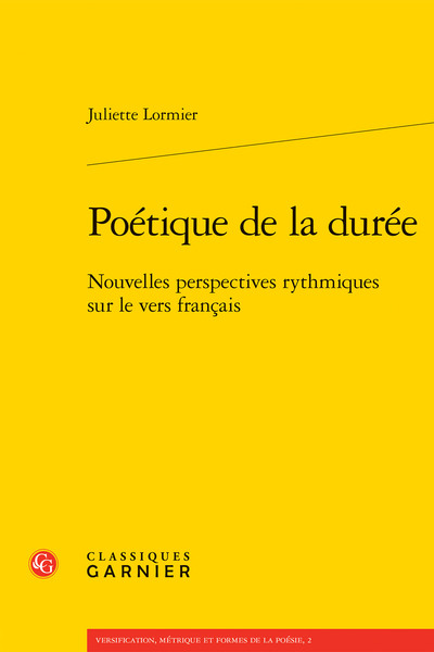 Image de Poétique de la durée