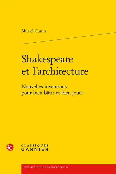 Picture of Shakespeare et l'architecture