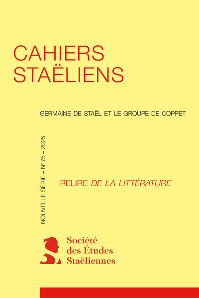 Picture of Cahiers staëliens
