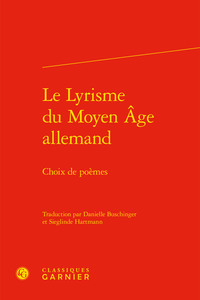 Picture of Le Lyrisme du Moyen Âge allemand