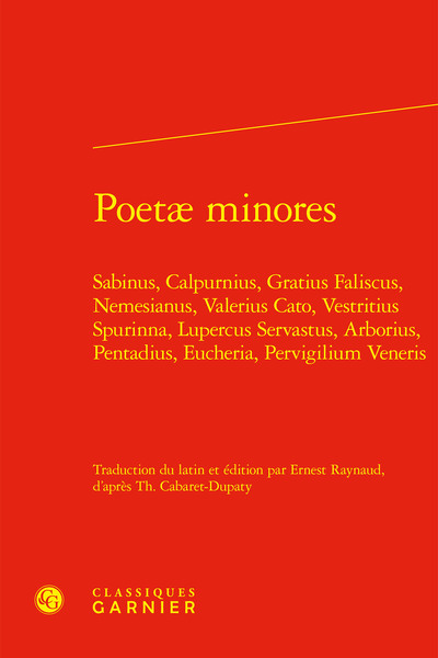 Picture of Poetæ minores