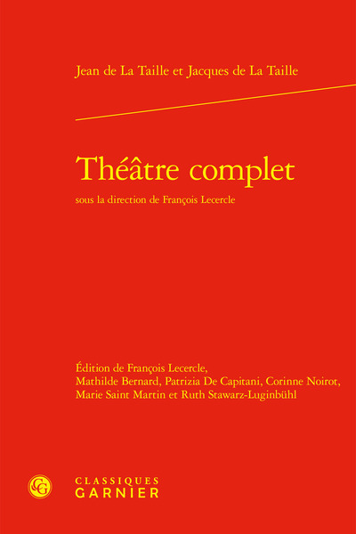 Image de Théâtre complet