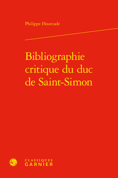 Picture of Bibliographie critique du duc de Saint-Simon