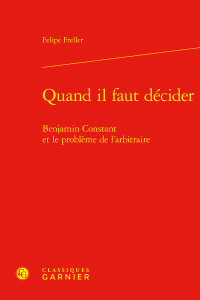 Picture of Quand il faut décider