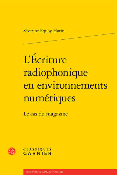 Image de L'Écriture radiophonique en environnements numériques