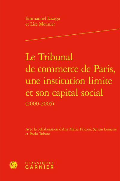 Picture of Le Tribunal de commerce de Paris, une institution limite et son capital social